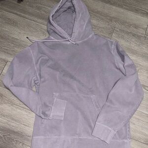 Men's Pullover Hoodie Sweater in Lavender